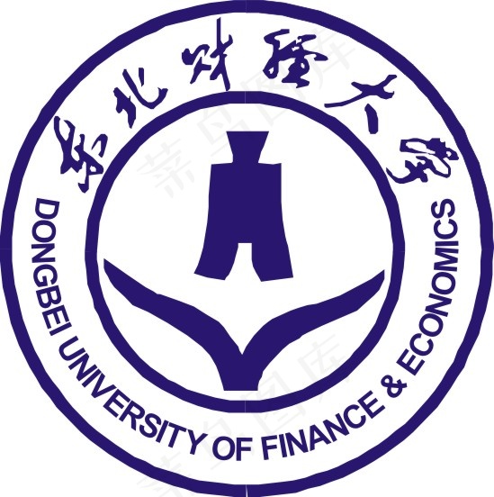 东北财经大学标志cdr矢量模版下载