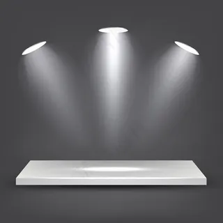 灯光舞台矢量素材