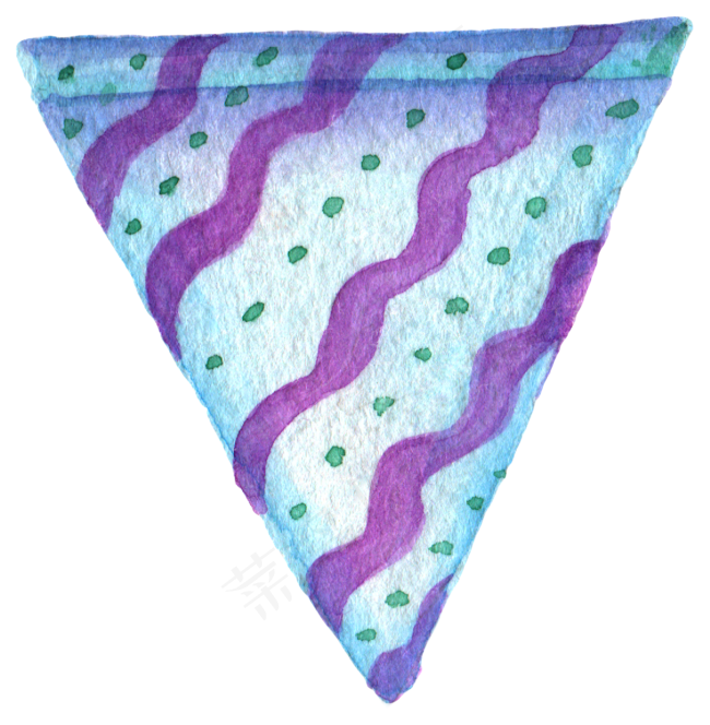 彩色美味三明治图片素材