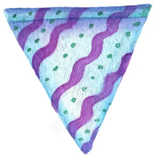 彩色美味三明治图片素材