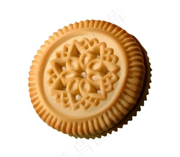 以写实的风格饼干矢量素材ai矢量模版下载