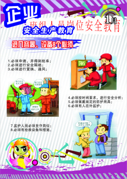 进入容器、设备8个必须