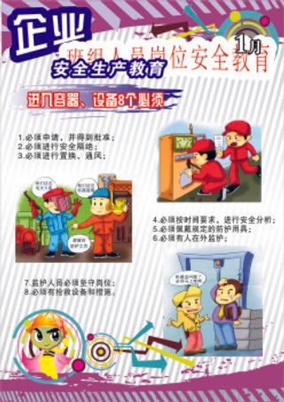 进入容器、设备8个必须