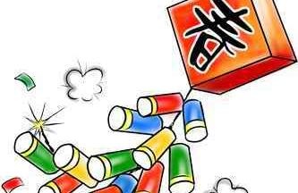 新春鞭炮PSD超大图