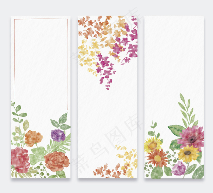 春天鲜花花朵花卡图片