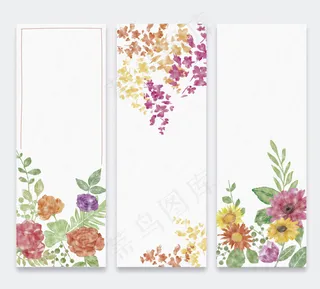 春天鲜花花朵花卡图片