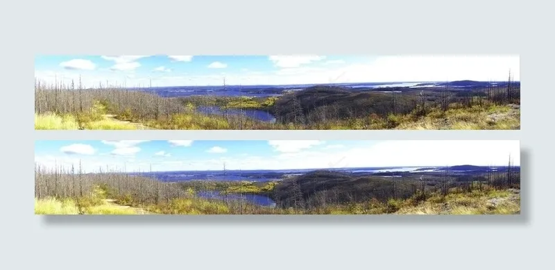 加拿大 米斯塔湖 风光图片