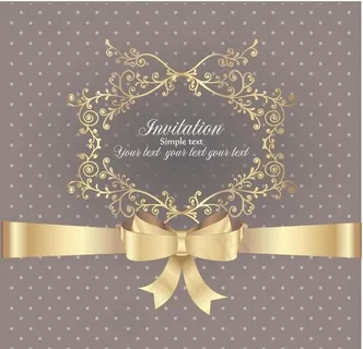 精美金色蝴蝶结