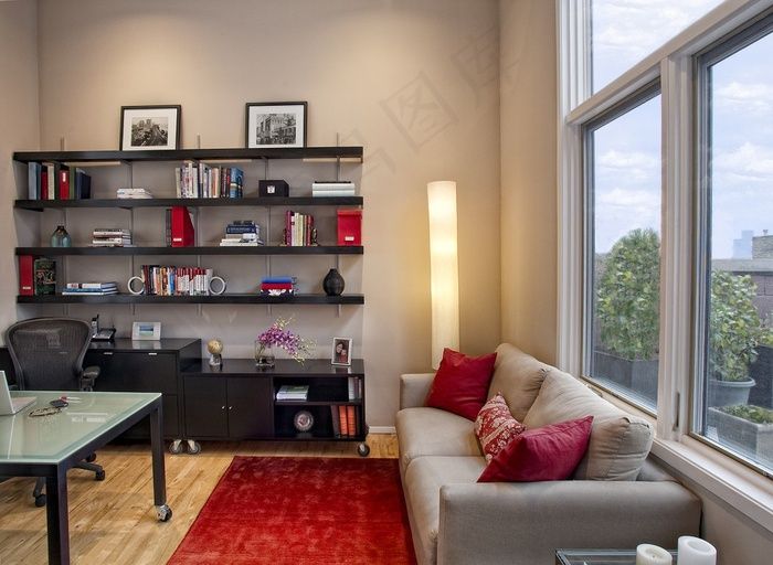 书房装修设计效果图