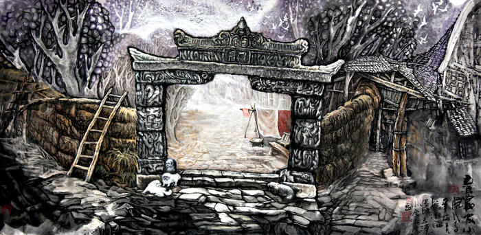 农家小院图片