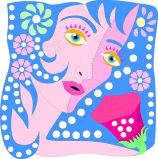 创意艺术图腾十二星座矢量素材