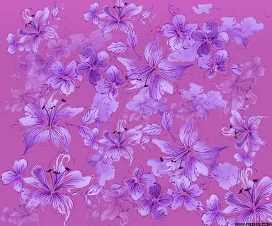 紫色花纹背景 紫色花纹背景