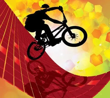 动感梦幻体育运动背景图片