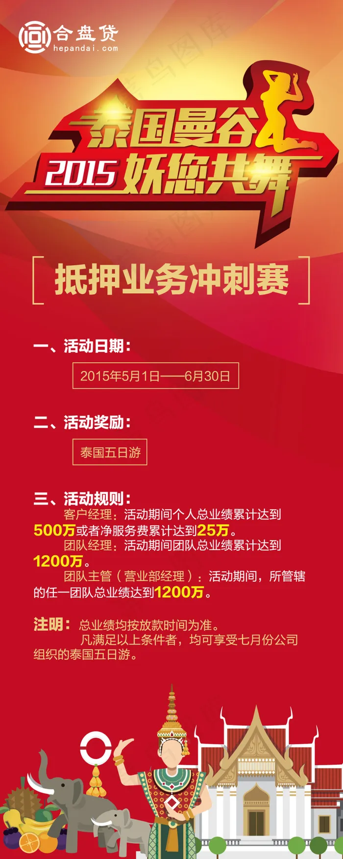 金融 激励 泰国 旅游 易拉宝ai矢量模版下载