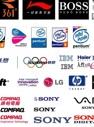 部份品牌标志集图片