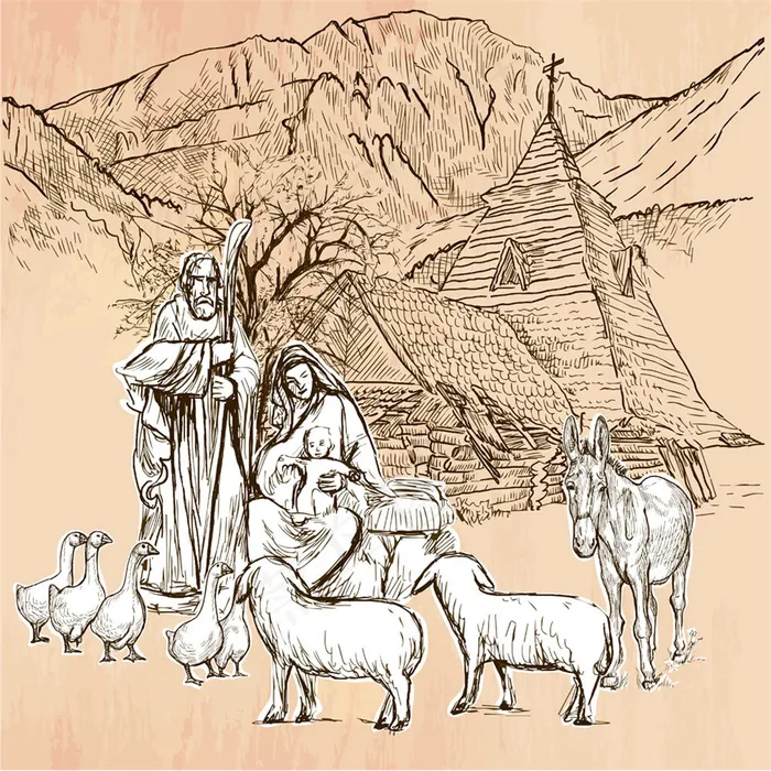 生活人物和动物图片矢量