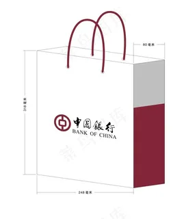 中国银行手提袋