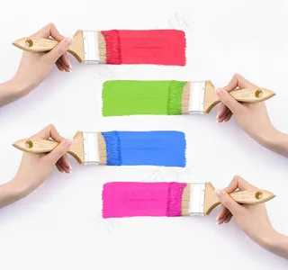 红色 绿色 蓝色 紫色 油漆