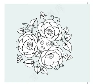 花边相框模板下载