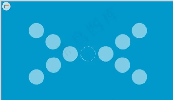 箭头交叉变换flash动画