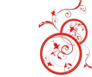 韩国植物花纹矢量素材09