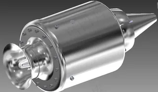 涡轮喷气发动机模型