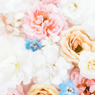 简约小清新文艺风插花静物摆拍背景