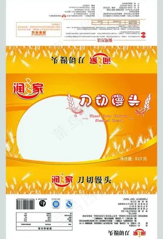 刀切馒头包装图片