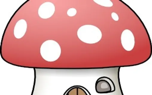 蘑菇房子剪贴画