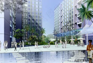 小区效果图图片