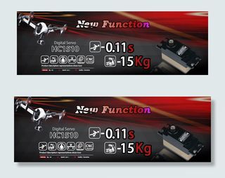 舵机无人机海报