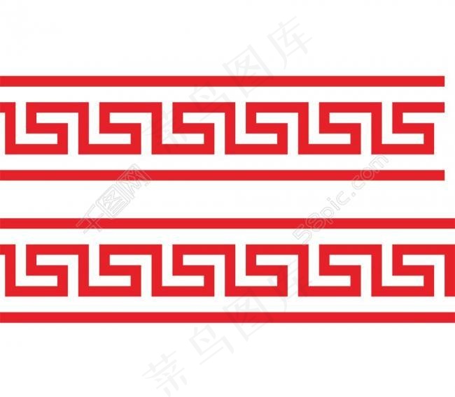 中国古典花纹传统花边图片