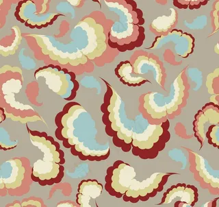 色块云形图案底纹背景图片