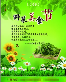野菜美食节PSD