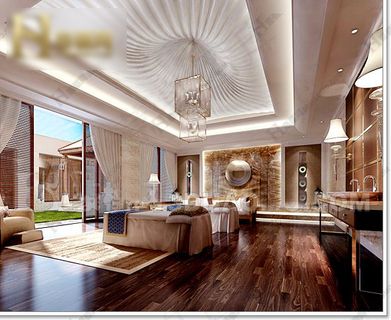 按摩室3d模型免费下载,