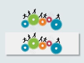 创意齿轮图形免抠png透明图层素材