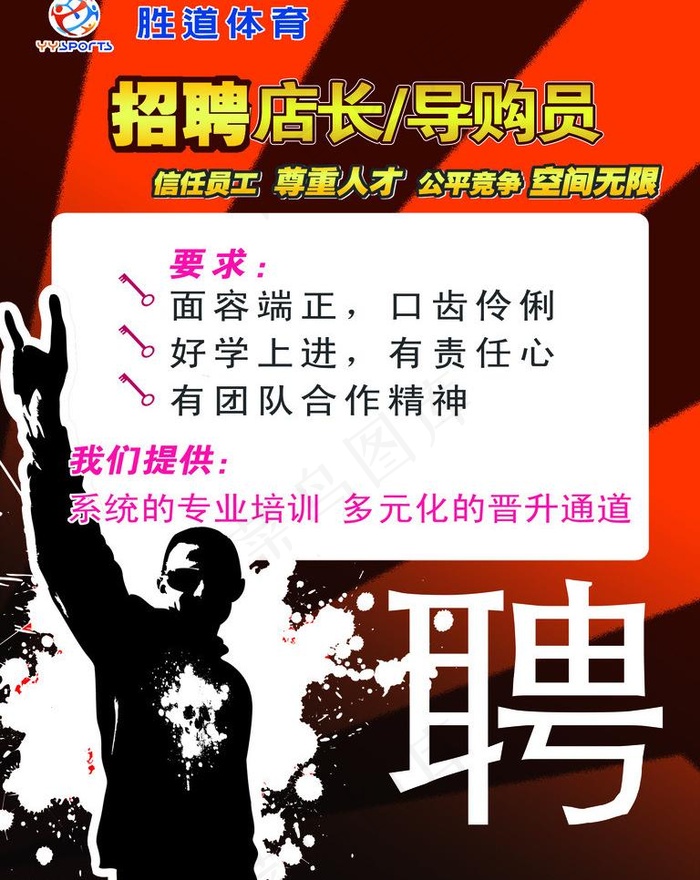 招聘海报图片