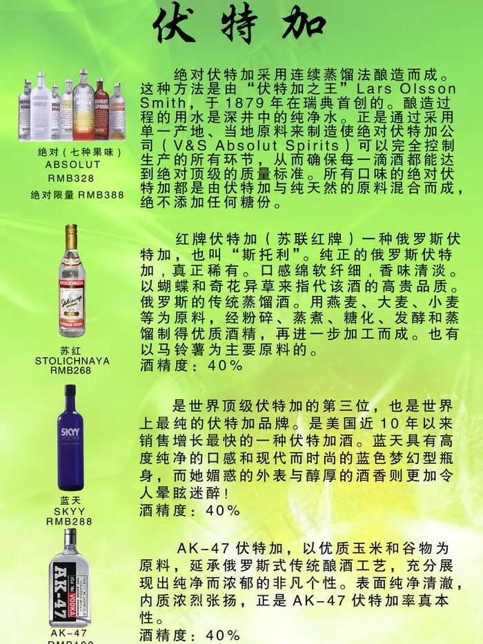 洋酒 西餐 酒水 白酒 红酒 张裕...psd模版下载