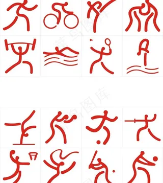 体育场简笔画图片