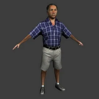 人物男性3d模型素材人物模型素材免...