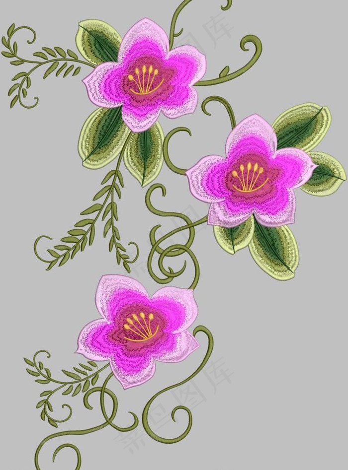 粉色枕花图片