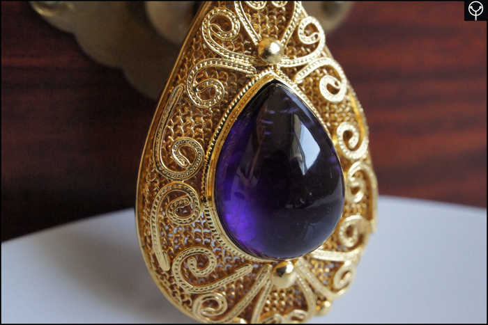 泓霖 花丝镶嵌吊坠图片