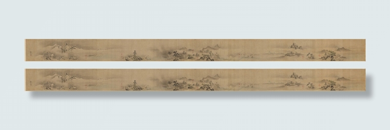 狩野常信 萧湘八景图图片