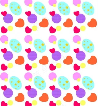 彩色图案 儿童印花图片