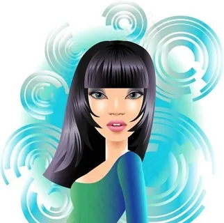 现代时尚潮流女性矢量素材 eps格...