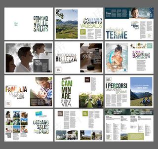 商业英文画册设计模板psd素材下载