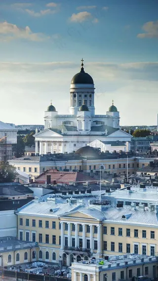 外国特色建筑高清摄影图片