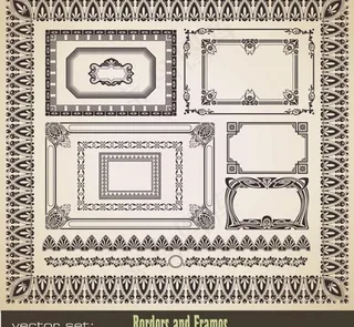 花纹图标欧式图标图片