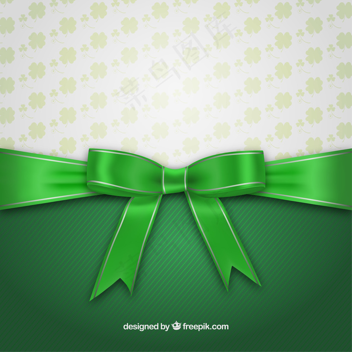 绿色背景矢量图