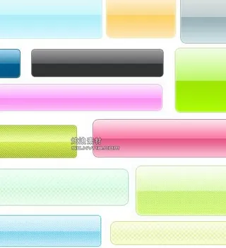 70种颜色清新淡雅渐变PS样式
